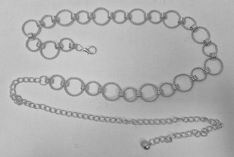 Fashion Open Circle Chain Belt #JT20472 - Multiple Colors (PC)