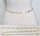Fashion Open Clover Waist Chain #JT20480 - Multiple Colors (PC)
