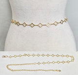 Fashion Small Clover Chain Belt #JT20482 - Multiple Colors (PC)