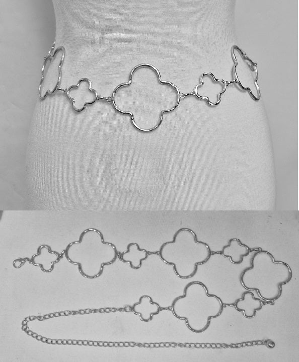 Fashion Clover Chain Belt #JT20526 - Multiple Colors (PC)