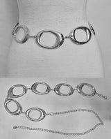 Fashion Statement Chain Belt #JT20574 - Multiple Colors (PC)