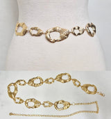 Fashion Bamboo Style Chain Belt #JT20594 - Multiple Colors (PC)