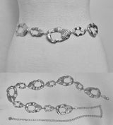 Fashion Bamboo Style Chain Belt #JT20594 - Multiple Colors (PC)