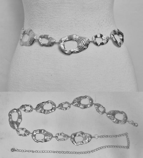 Fashion Bamboo Style Chain Belt #JT20594 - Multiple Colors (PC)