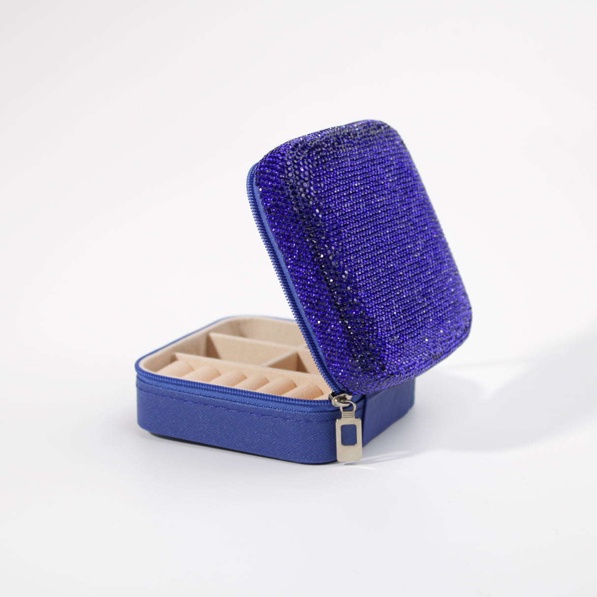 Fashion Bling Jewelry Box #JWBX01-BL - Blue (PC)