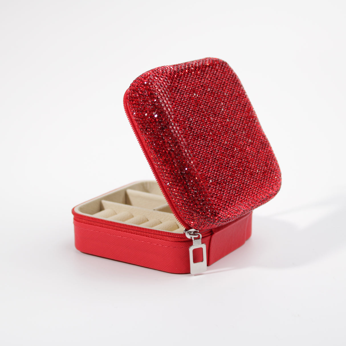 Fashion Bling Jewelry Box #JWBX01-RD - Red (PC)