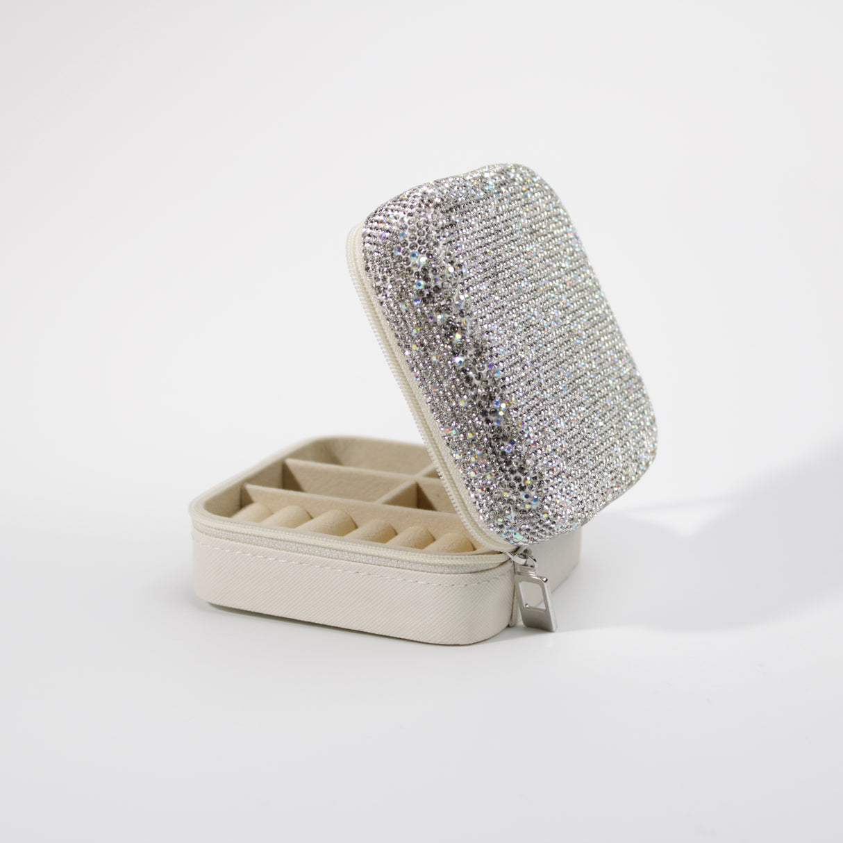 Fashion Bling Jewelry Box #JWBX01-WH - White (PC)