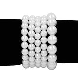 Layered Pearl Bracelet #KB2189 (PC)