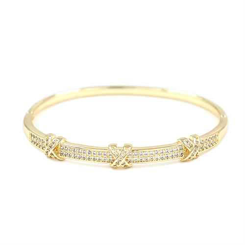 Fashion Stone Cuff Bracelet #KB2239 - Multiple Colors (PC)