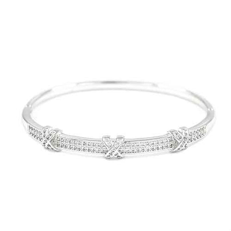 Fashion Stone Cuff Bracelet #KB2239 - Multiple Colors (PC)