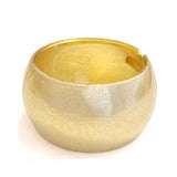 Fashion Wide Dome Bangle Bracelet #KB2315 - Multiple Colors (PC)