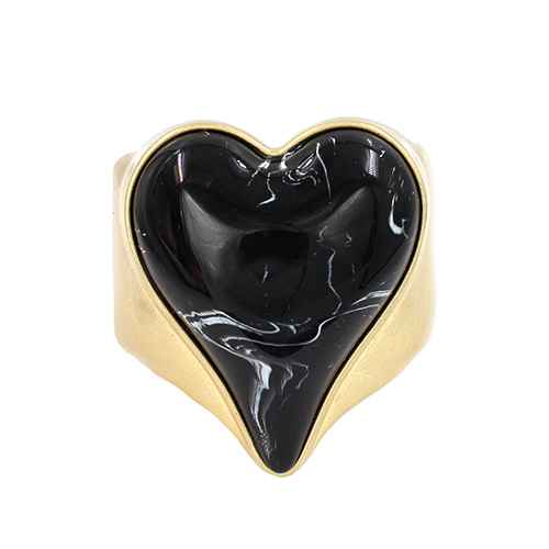 Fashion Heart Bangle Bracelet #KB2324 - Multiple Colors (PC)