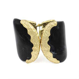 Fashion Two-Toned Cuff Bracelet #KB2327 - Multiple Colors (PC)
