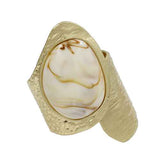 Fashion Cuff Bracelet W/Large Stone #KB2372 - Multiple Colors (PC)