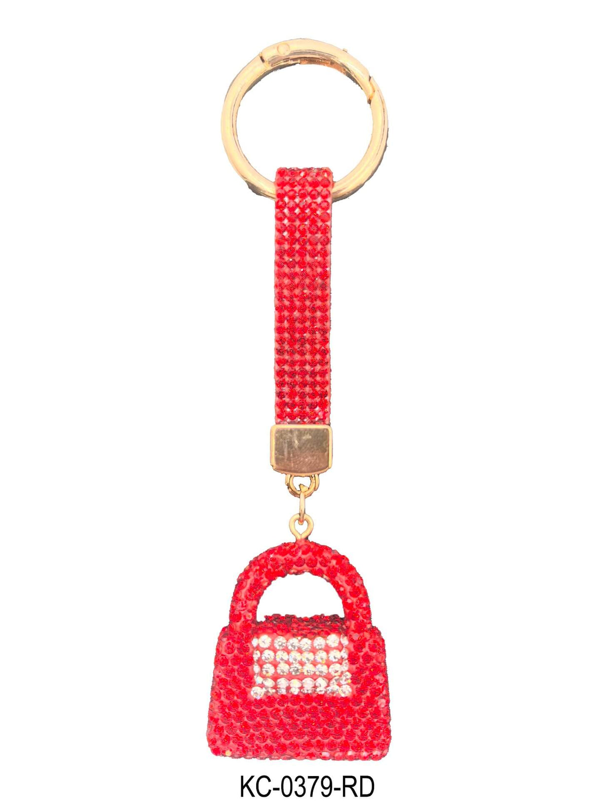 Fashion Rhinestone Keychain #KC0379 - Multiple Colors (PC)