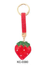 Strawberry Rhinestone Keychain #KC-0380 (PC)