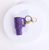 Fashion Rhinestone Cup Keychain #KC0353 - Multiple Colors (PC)