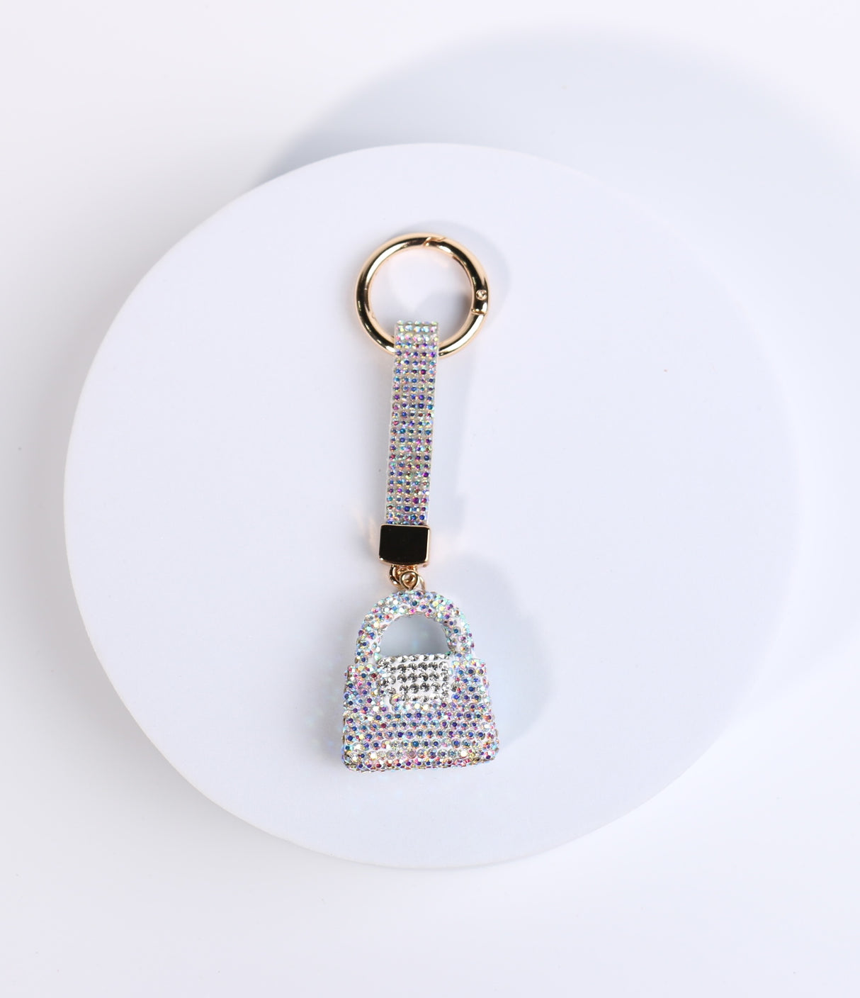 Fashion Rhinestone Keychain #KC0379 - Multiple Colors (PC)