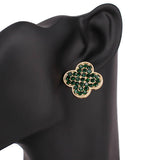 Fashion Design Clover Earrings #KE1048 - Multiple Colors (PC)