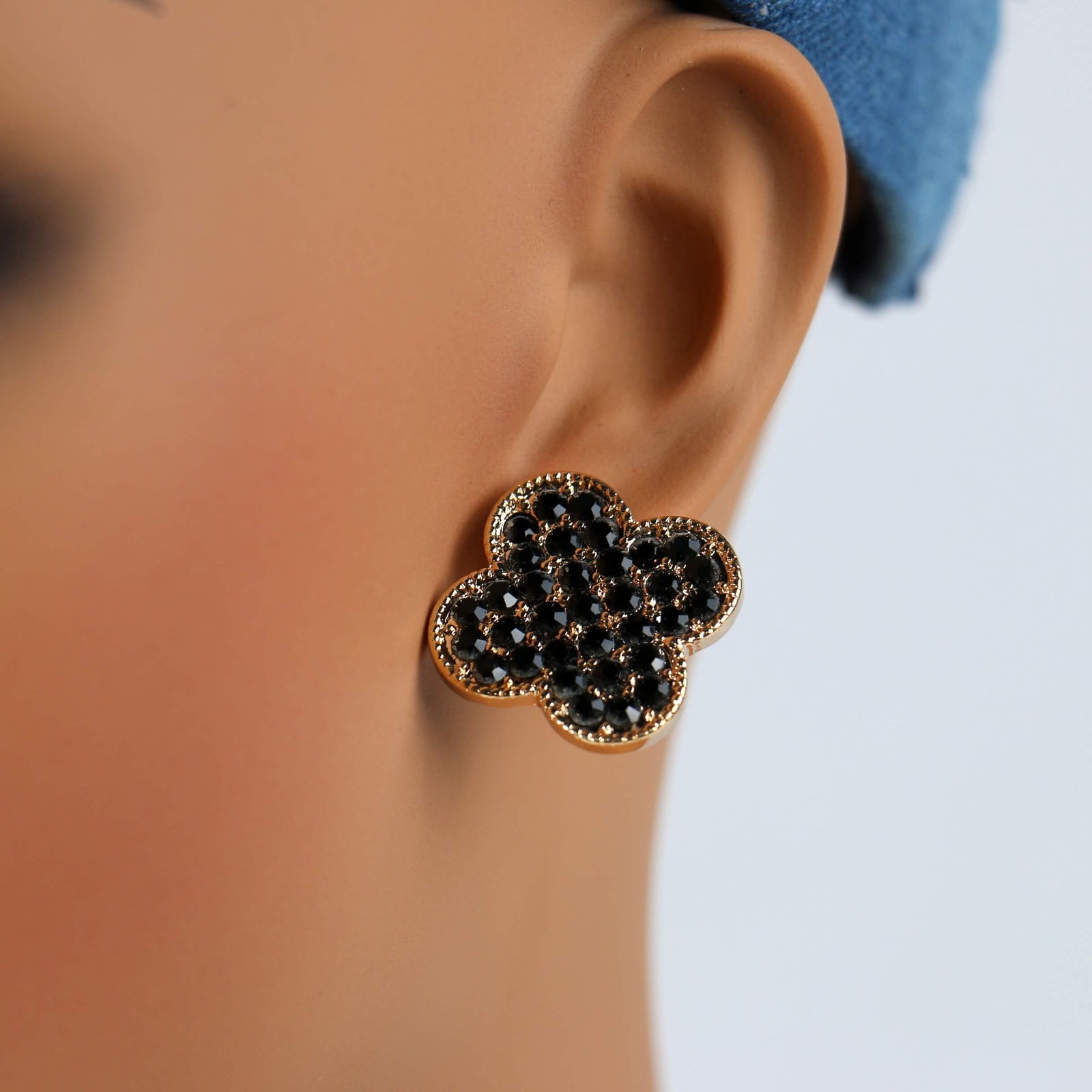 Fashion Design Clover Earrings #KE1048 - Multiple Colors (PC)