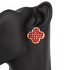 Fashion Design Clover Earrings #KE1048 - Multiple Colors (PC)