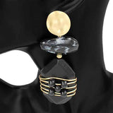 Fashion Wire Wrapped Drop Earrings #KE1102 (PC)