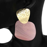 Fashion Statement Dangle Earrings #KE1112 - Multiple Colors (PC)