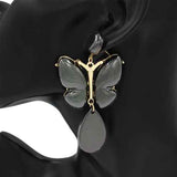 Fashion Butterfly Dangle Earrings #KE1116 - Multiple Colors (PC)