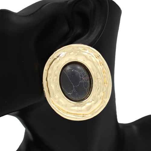 Fashion Large Statement Earrings #KE1147 - Multiple Colors (PC)
