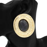 Fashion Large Statement Earrings #KE1147 - Multiple Colors (PC)