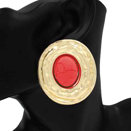 Fashion Large Statement Earrings #KE1147 - Multiple Colors (PC)