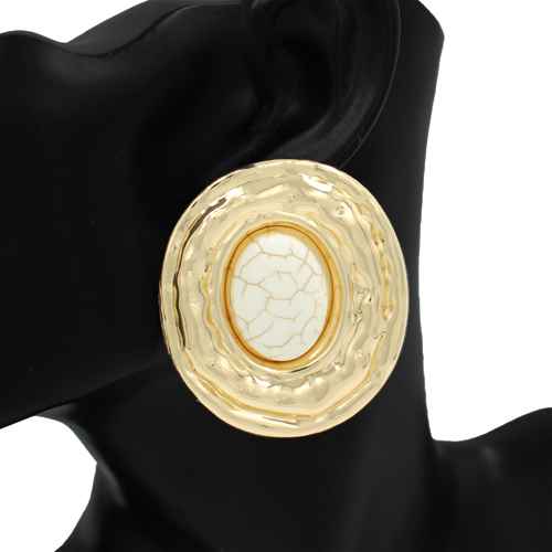 Fashion Large Statement Earrings #KE1147 - Multiple Colors (PC)