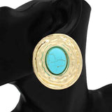 Fashion Large Statement Earrings #KE1147 - Multiple Colors (PC)