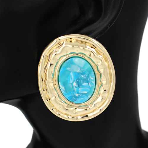 Fashion Large Statement Earrings #KE1157 - Multiple Colors (PC)