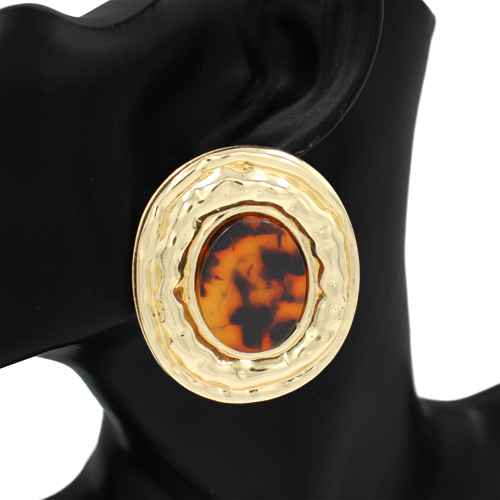 Fashion Large Statement Earrings #KE1157 - Multiple Colors (PC)