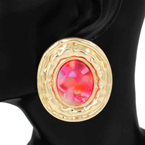 Fashion Large Statement Earrings #KE1157 - Multiple Colors (PC)