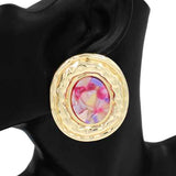 Fashion Large Statement Earrings #KE1157 - Multiple Colors (PC)