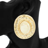 Fashion Large Statement Earrings #KE1157 - Multiple Colors (PC)