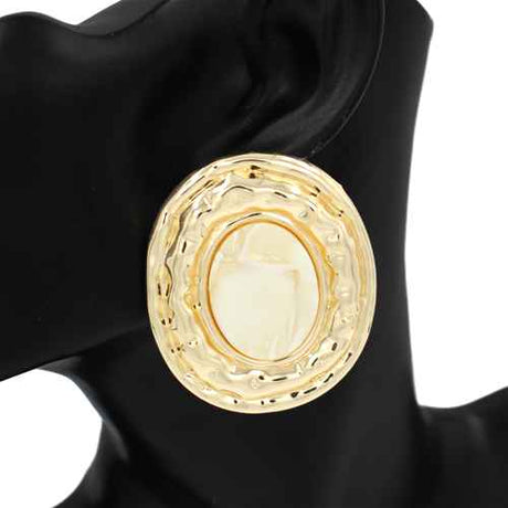 Fashion Large Statement Earrings #KE1157 - Multiple Colors (PC)