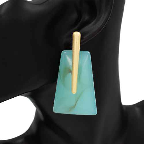 Fashion Statement Drop Earrings #KE1168 - Multiple Colors (PC)