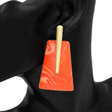 Fashion Statement Drop Earrings #KE1168 - Multiple Colors (PC)