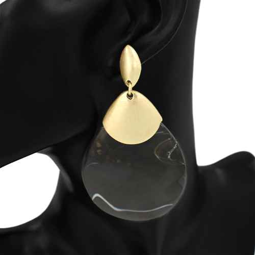 Fashion Statement Drop Earrings #KE1174 - Multiple Colors (PC)