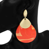 Fashion Statement Drop Earrings #KE1174 - Multiple Colors (PC)