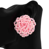 Fashion Beaded Earrings #KE1218 - Multiple Colors (PC)
