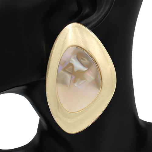 Fashion Large Statement Earrings #KE2161 - Multiple Colors (pc)