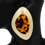 Fashion Large Statement Earrings #KE2161 - Multiple Colors (pc)