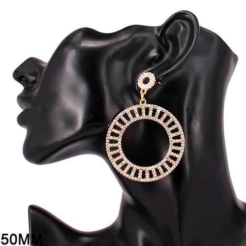 Fashion Design Earrings #KE2342-50 - Multiple Colors (PC)