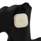 Fashion Rhinestone Earrings #KE2506 - Multiple Colors (PC)