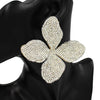 Fashion Rhinestone Flower Earrings #KE2604 - Multiple Colors (PC)
