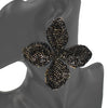 Fashion Rhinestone Flower Earrings #KE2604 - Multiple Colors (PC)